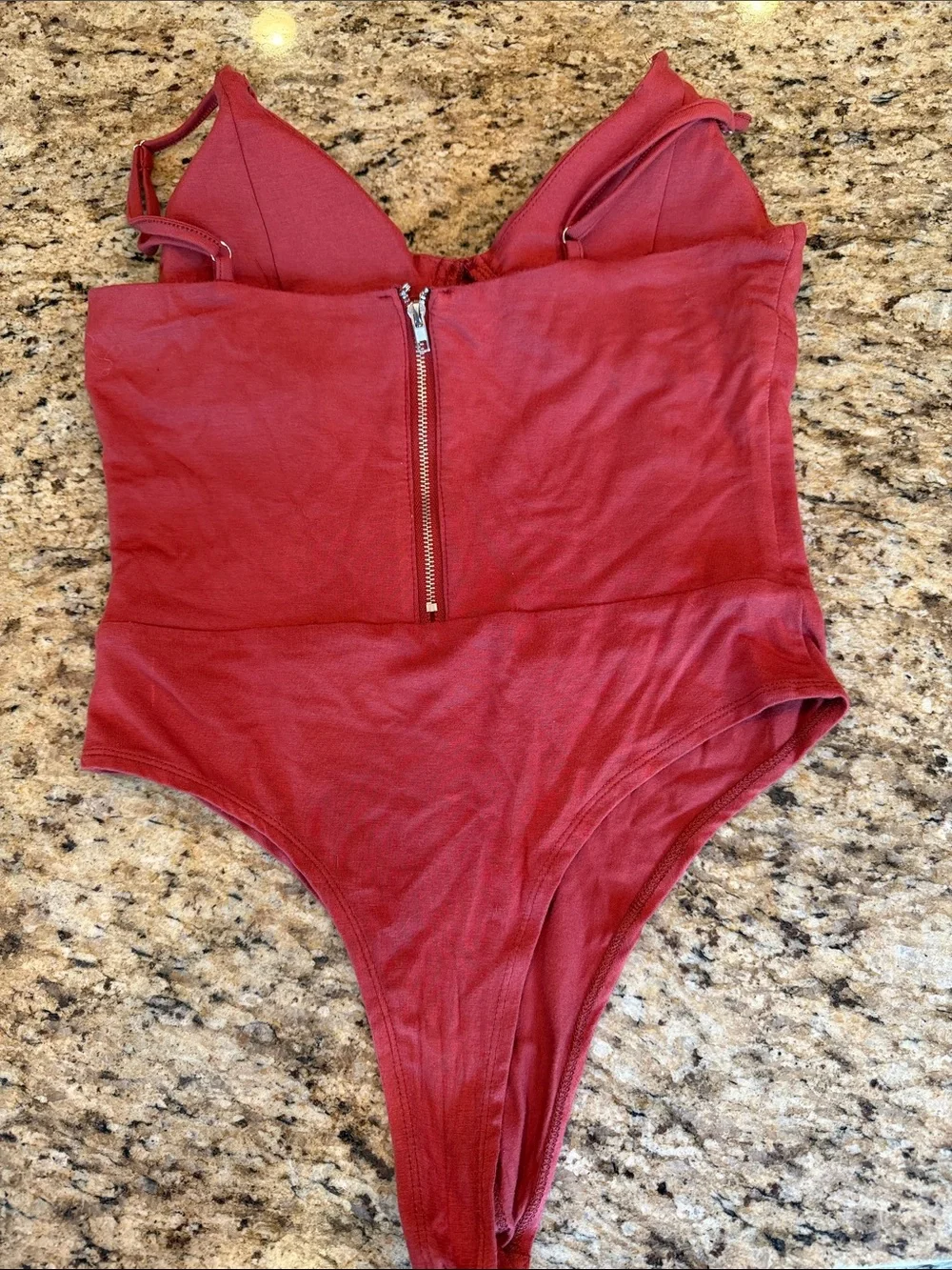 Women’s Forever 21 Bodysuit in Rust - Picture 2 of 3